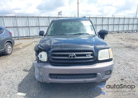 2001 Toyota Sequoia Sr5 V8 z USA, uszkodzony, nr VIN 5TDZT34A71S014690